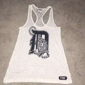 PINK Detroit Tiger Tank